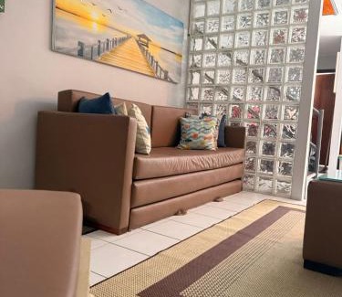 Taperapua Beach Apartamento | AREIA DE TAPERAPUAN - 200 MTS da PRAIA - ORLA NORTE