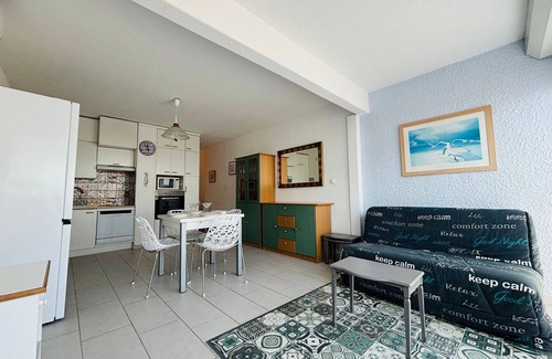 Argeles Plage Apartamento | ARGELES SUR MER - Appartement T2 en rez de jardin - Vue mer
