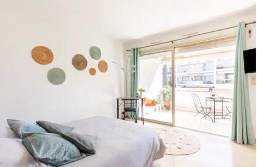 Pointe Croisette Apartamento | Ariane - Studio 23m2 - 5 min Plage - Climatisé