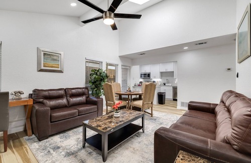 West Arlington Casa | Arlington Entertainment District Home White Door