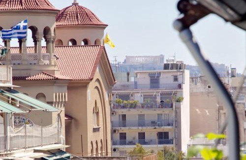 Agios Panteleimonas Apartamento | Aroura Homes 2BR Central Balcony Apt Metro