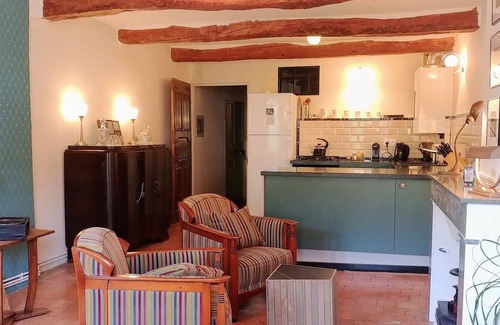Nyons Apartamento | Art Déco-Apartamento-Baño Privado-Superior-Vista a la Montana