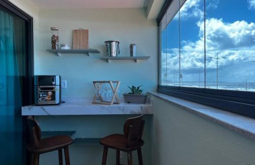 Armacao Apartamento | Art Studio - Praia de Armação - 45m Frente Mar - PÉ NA AREIA ! Com Varanda Gourmet - ALTO PADRÃO