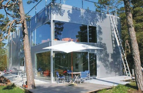 Saltsjobaden Apartamento | Artist's villa in the Stockholm archipelago with sea views on three sides