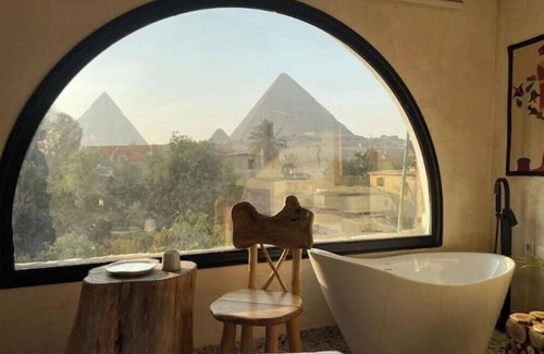 Al Haram Apartamento | Artistic Pyramids View & Hot Tub