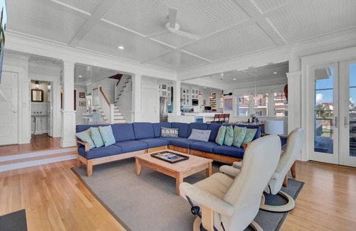 Sullivan's Island Casa | “As Good As It Gets” at 3109 Marshall Boulevard|Rare Sullivan's Island Oceanfront Home|Oceanfront...