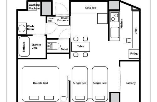 Asakusabashi Apartamento | Asakusabashi Condominium Hotel
