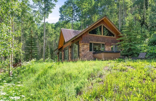 Aspen Cabina | Aspen Mountain Gem: 2 Luxury Cabins on 10 Ac w/ HOT TUB + Views!