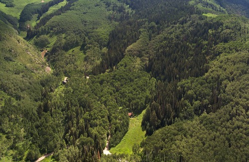 Aspen Cabina | Aspen Mountain Gem: 2 Luxury Cabins on 10 Ac w/ HOT TUB + Views!