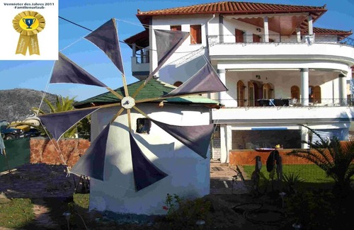 Ammoudia Casa | Aspri Villa vacation home, only 300 m to the beach