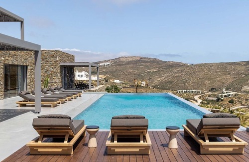 Elia Villa | Astounding Mykonos Villa | 6 Bedrooms | Villa Brandy | Private Infinity Pool & Stunning Sea Views | Elia