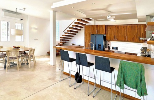 Wichit Villa | At the Beach: New 6-9 person Beachfront Pool Villa at Ao Yon Beach, Phuket