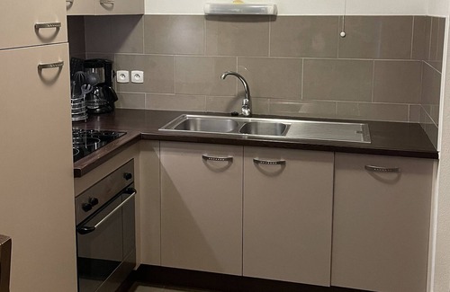 Font-Romeu-Odeillo-Via Apartamento | At the foot of the cable cars in the city center apartment in residence with swimming pool