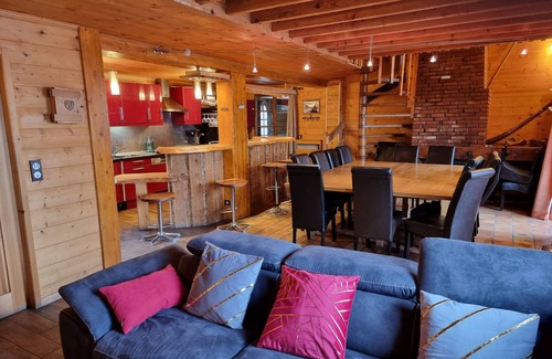 Les Deux Alpes Chalet De Esquí | Chalet le SEREINA 16/18 personas en las pistas, el centro de la ciudad desDEUX ALPES
