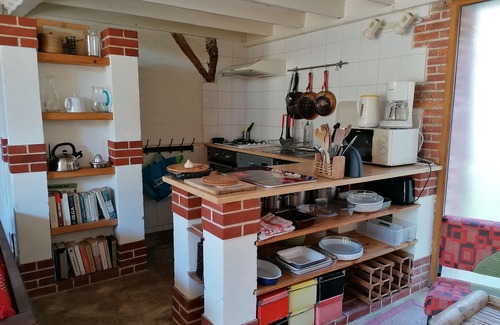 Faveraye-Machelles Cabaña | Casa rural de 3 épis con piscina, viñedo Layon, 6 personas, ideal para familias.