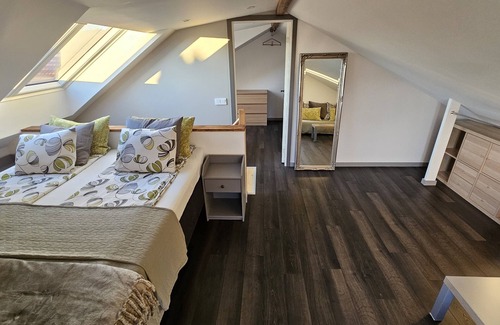 Sigtuna Casa | Attic Floor With Views Over Fields and sea