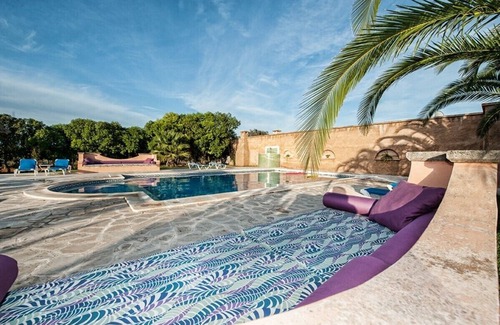 Felanitx Villa | Can Alegria - ¡Finca de campo atractiva y espaciosa con gran piscina privada! - Wi-Fi gratis