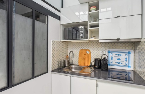 Notre-Dame-des-Champs Apartamento | Loft atípico para 3 personas con AA