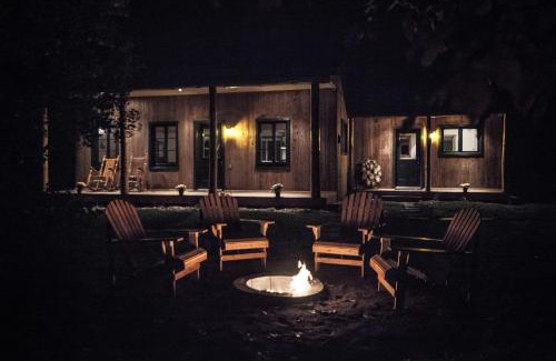 Sainte-Melanie Chalet De Esquí | Au Chic Chalet des Chutes Chic Chalet
