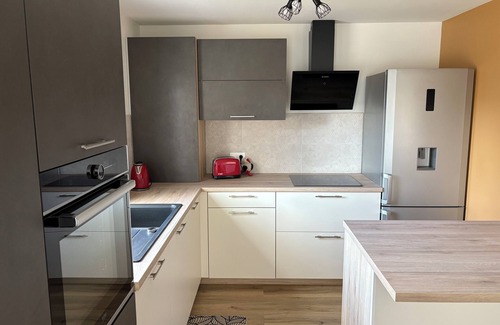 Bischwihr Condominio | Au P'tit Carré, garden duplex near Colmar
