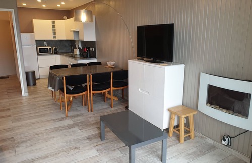 Orcieres-Merlette Apartamento | AU Pied DES Pistes, Départ et Retour ski aux Pieds !!!! Grand Appartement 52 m2