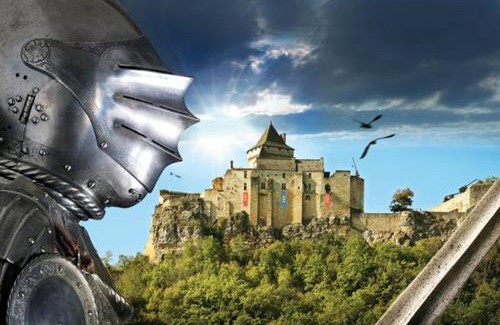 Castelnaud-la-Chapelle Casa | Au Pied du CHÂTEAU - 5 à 11 personnes - Baignade-canoë-piste cyclable à 100 m