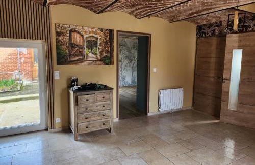 Gosnay Apartamento | AU TEMPS JADIS - Gîte Atypique dans une ancienne Etable Cour privée