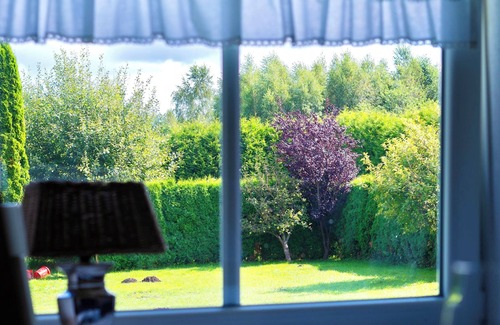 Wiesmoor Apartamento | Aurora#1 with large garden, fireplace, sauna. 5 minutes to the open-air stage!