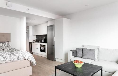 Vaxjo Apartamento | Aurora Luxe Apartment Växjö Near Vida Arena