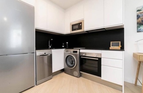 Carabanchel Apartamento | Aurora Stays by Charming XI, Apartamento para 4, parking gratis
