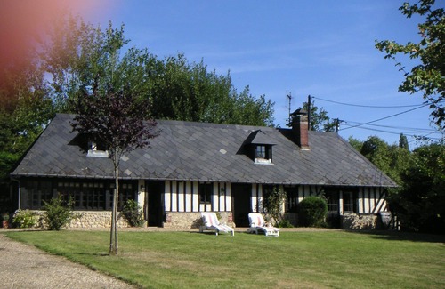 Englesqueville-en-Auge Casa | LONGERE AUTÉNTICO NORMANDE