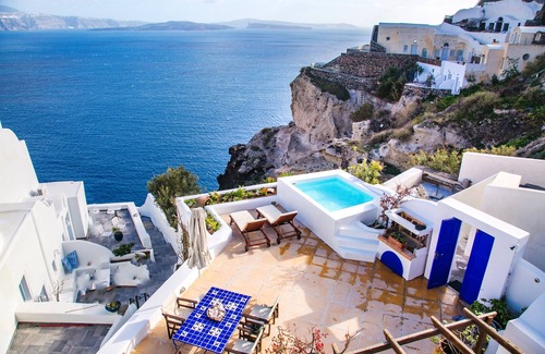 Oia Villa | Villa Hercules ifestio villas la cueva original villa con una piscina privada climatizada