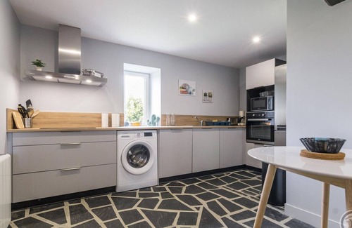 Rethoville Cabaña | Casa auténtica con jardín cerrado, ping-pong, futbolín, estacionamiento y WiFi en Vicq-sur-Mer