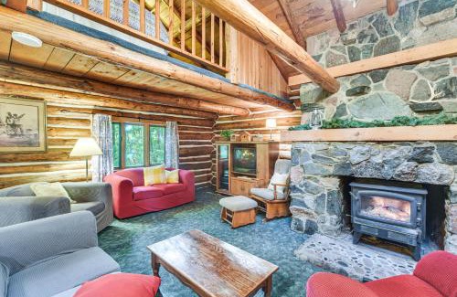 Glidden Casa | Authentic Log Cabin with Private Pond in Glidden