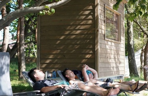 Inawashiro Alquiler De RV | Authentic Tent Accommodation only Capacity 3 p / Yama County Fukushima
