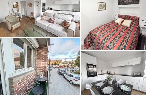 Loos Apartamento | Aux portes de Lille, grand T3 avec balcon et Wi-Fi