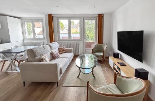 Loos Apartamento | Aux portes de Lille, grand T3 avec balcon et Wi-Fi