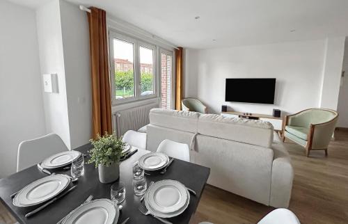 Loos Apartamento | Aux portes de Lille, grand T3 avec balcon et Wi-Fi