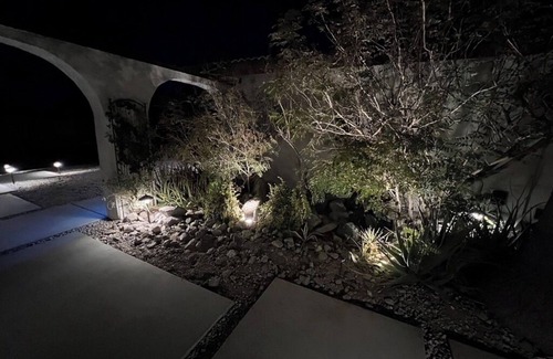 Cathedral City Cove Casa | ALQUILER DE PRESUPUESTO FAMILIAR - PARADISE KID!, 4 BDRM- POOL / SPA / FIRE PIT - LIBRE DE CALOR PISCINA