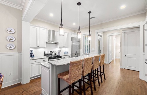 Sugarwood Beach Casa | Available for Fall Stays! The Crossings District of Watercolor! Resort Amenities! 5 Adult Bikes!