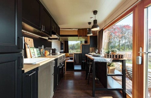 Beernem Casa | Avontuurlijke cabin met terras in de natuur – nabij Brugge