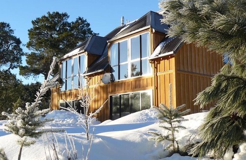 Mt Lyford Casa | Awardwinning luxury eco lodge with optional private outdoor hot tub &great views