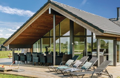 Saksild Strand Casa | Bonita casa en Odder con sauna