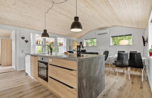 Skaven Strand Casa | Impresionante casa en Tarm con WiFi