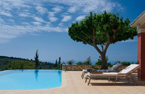 Kavallos Villa | Awesome Lefkada Villa | 2 Bedrooms | Villa Kamothias | Great Sea Views | Fantastic Pool Terrace