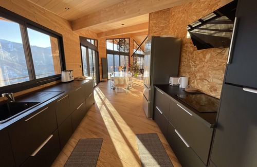 Ignaux Chalet De Esquí | Ax le Chalet Dignaux vue Panoramique sur la Vallée D'ax