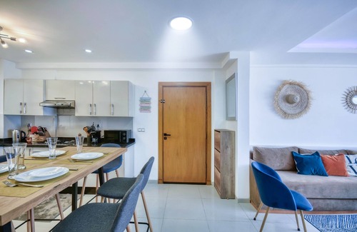 Tamraght Apartamento | Apartamento-Apartamento-Baño para personas con movilidad reducida-Vista al mar