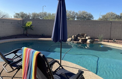 Sierra Montana Casa | AZ Sun & Serenity: 4BR home w/Heated Pool, BBQ Island, Prime location– Sleeps 12