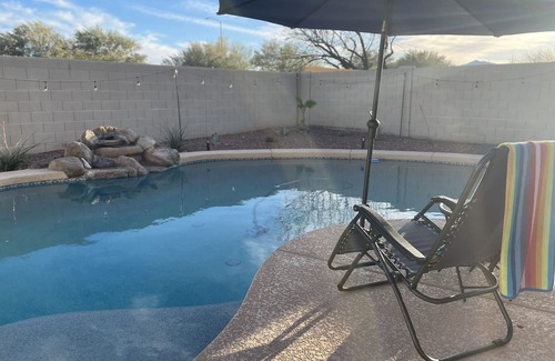 Sierra Montana Casa | AZ Sun & Serenity: 4BR home w/Heated Pool, BBQ Island, Prime location– Sleeps 12