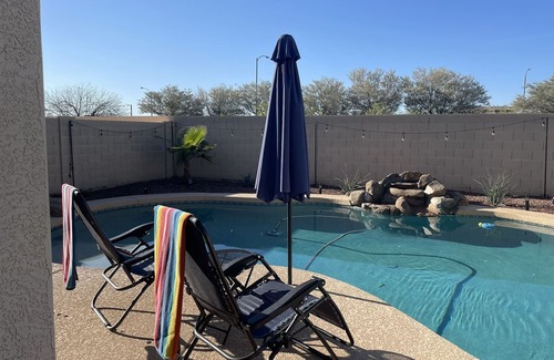 Sierra Montana Casa | AZ Sun & Serenity: 4BR home w/Heated Pool, BBQ Island, Prime location– Sleeps 12